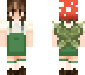 mushroom fairy girl