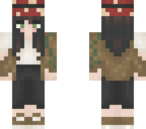 mushroom hat girl