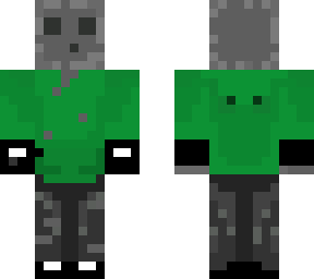 my skin also a grey slime man