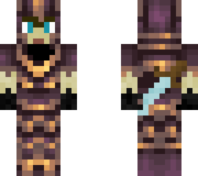 netherite  fantasy warrior