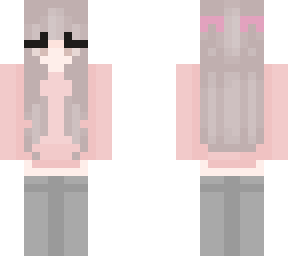 pastel pink egirl (gray)