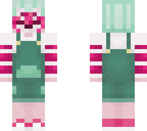 pink red panda mask