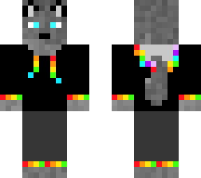rainbow wolf