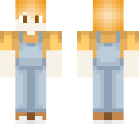 redhead overalls brown eyes (not mine)