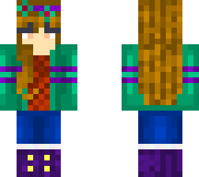 spruce forest girl