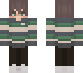 stripey green
