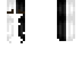 white and black hair base