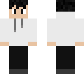 white hoodie