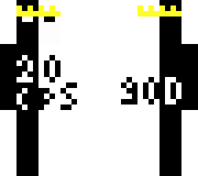 20 cps god white/black
