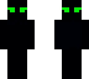black and green alien