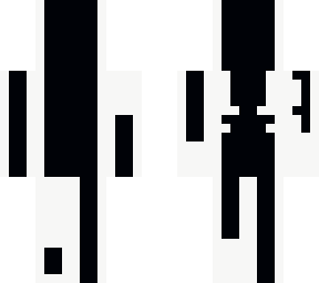 black and white blob