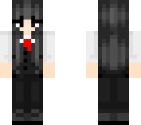 black haired tux