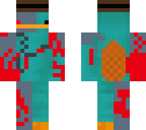 blody platypus skin