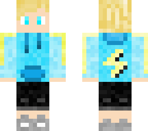 blonde adidas jumper boy (blue, yellow, black)
