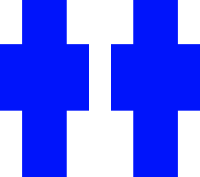 blue