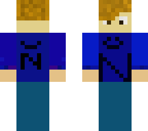 blue awesome guy