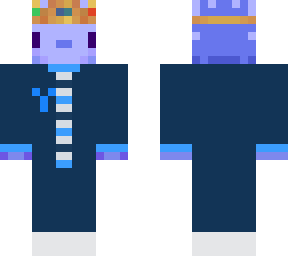 blue axolotl but cooler