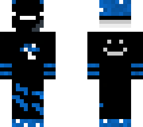 blue mushroom, mask