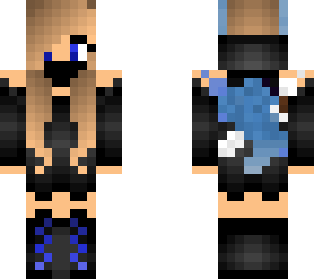 blue wolf girl