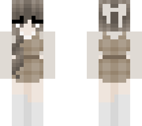 brown dress