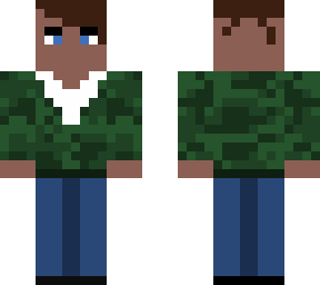 brown guy in camo hoodie