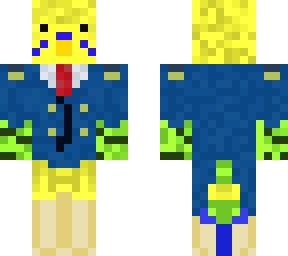 budgie with suit