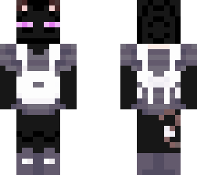 cat maid cafe enderman