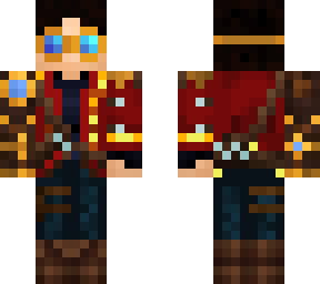 colorful steampunk boy