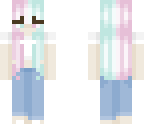 cotton candy skin