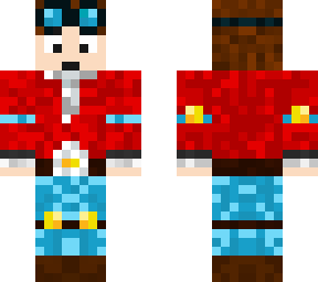 dantdm red and blue