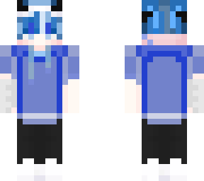 light blue aesthetic boy