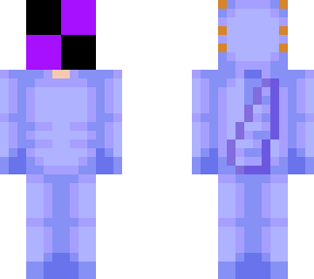 missing texture in a blue axolotl onesie!