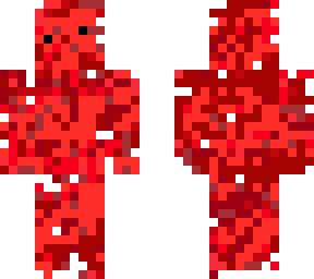 multi, mixed - color skin : red shade