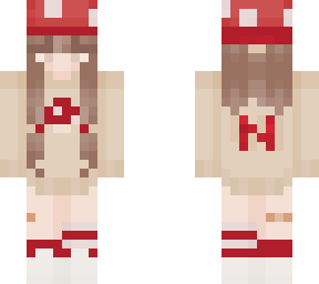 mushroom skater girl :) (remake)