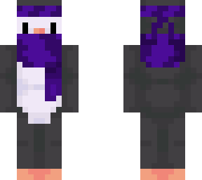 penguin purple
