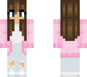 pink jacket girl!
