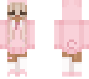 pink onsies blonde hair