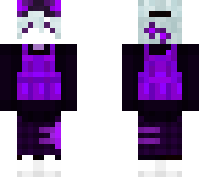 purple and white