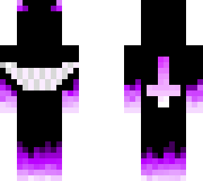 purple crucafix