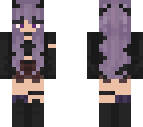 purple girl