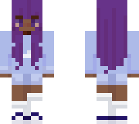 purple girl
