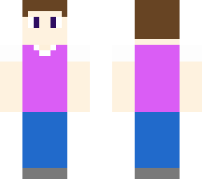 purple shirt boi