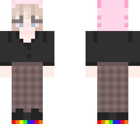 rainbow defoult axolotl