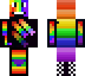 satisfying rainbow man
