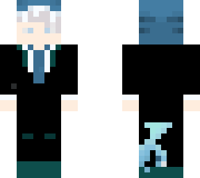 shark boy in a suit