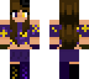 story in desc, teenage witch-in-training [purple & yellow]