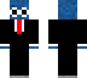 super hot blue man
