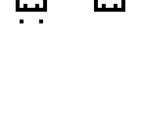 white blob