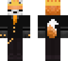 black suit fox