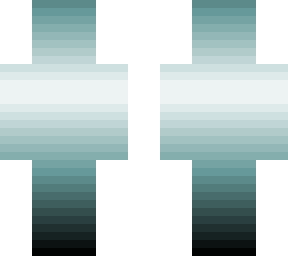 black to white in cyan gradient